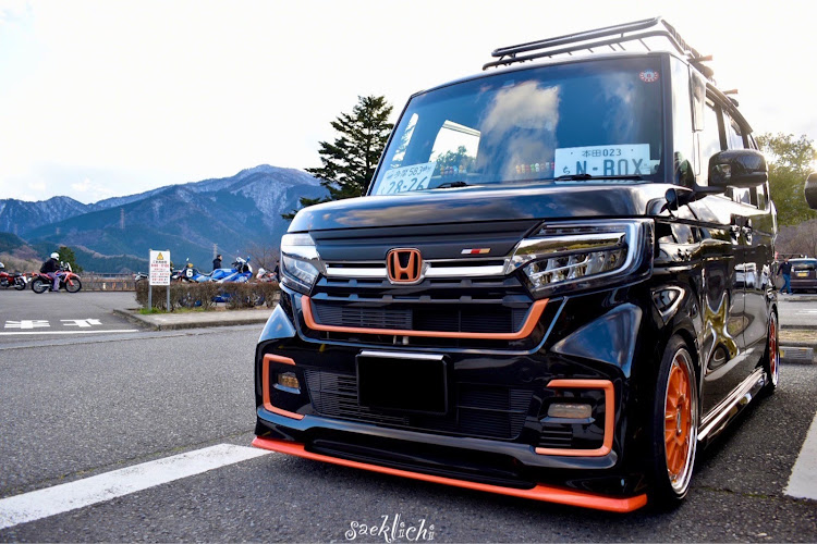 Nボックスカスタムのpickupcars2024・黒金Style・黒橙Style・seeker FX・TERZOに関するカスタム事例の投稿画像1枚目