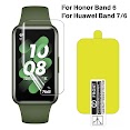 Miếng Dán Tpu Mềm Bảo Vệ Màn Hình Đồng Hồ Thông Minh Huawei Band 6 / 7 / Honor Band 6 / 7