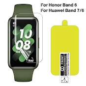 Miếng Dán Tpu Mềm Bảo Vệ Màn Hình Đồng Hồ Thông Minh Huawei Band 6 / 7 / Honor Band 6 / 7