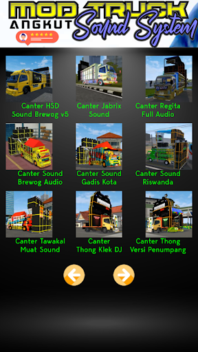 Screenshot Mod Truk Angkut Sound System