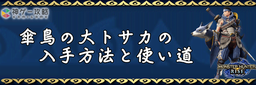 傘鳥の大トサカ