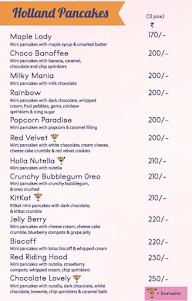 99 Pancakes menu 2