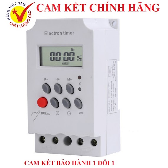 Công Tắc Hẹn Giờ Thông Minh Kg316T - Ii Tắt Mở Tự Động Chuẩn Công Nghiệp 25A Ổ Cắm Hẹn Giờ