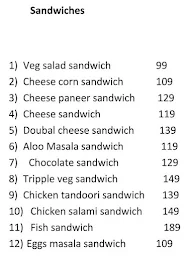 Expressive Burgers menu 2