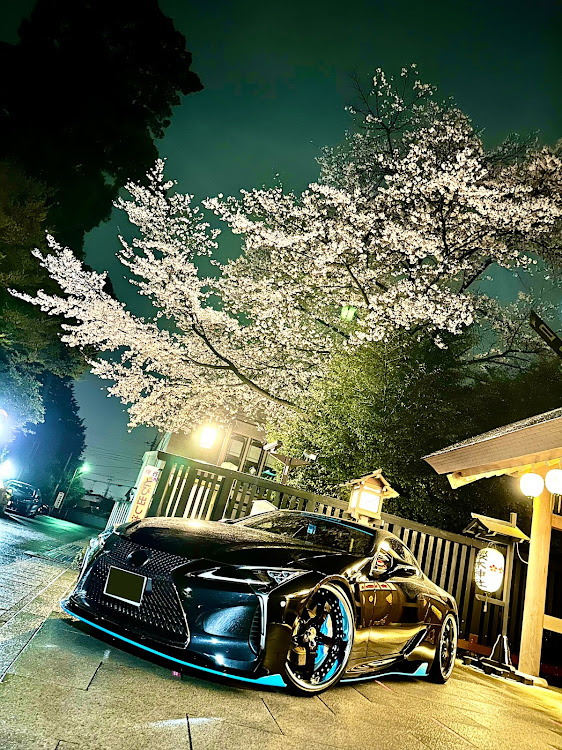 LCの桜と雨コラボ・日本の風景・レクサス・カメラマンさんに感謝に関するカスタム事例の投稿画像6枚目