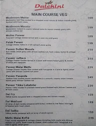 Dalchini menu 7