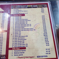 Dimmy Food Court menu 3