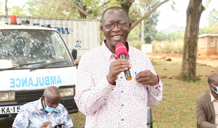 Deputy Governor and Acting Health executive Moses Mulomi.