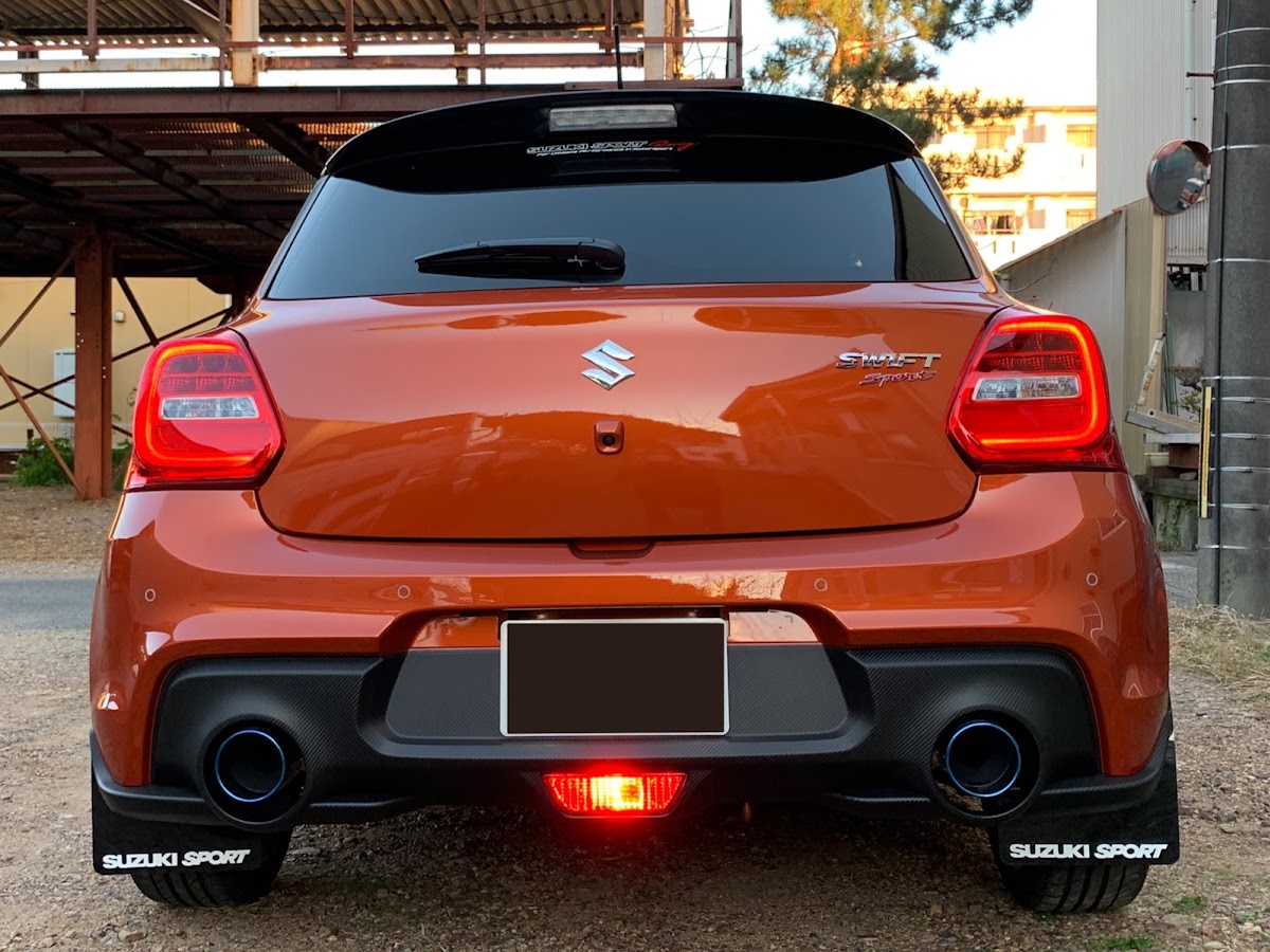 よろしくお願い致しますSUZUKI　zc33s swiftsports マッドフラップ　PREMIUM