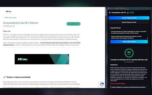 Job Fit Analyzer Companion screenshot 2