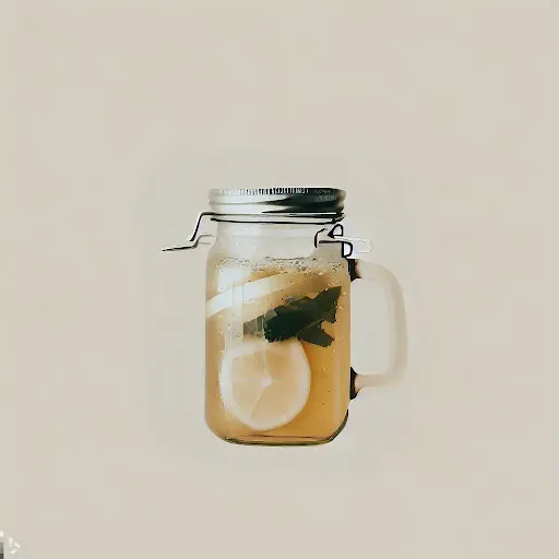 Oolong Lemon Iced Tea [450 Ml, Mason Jar]