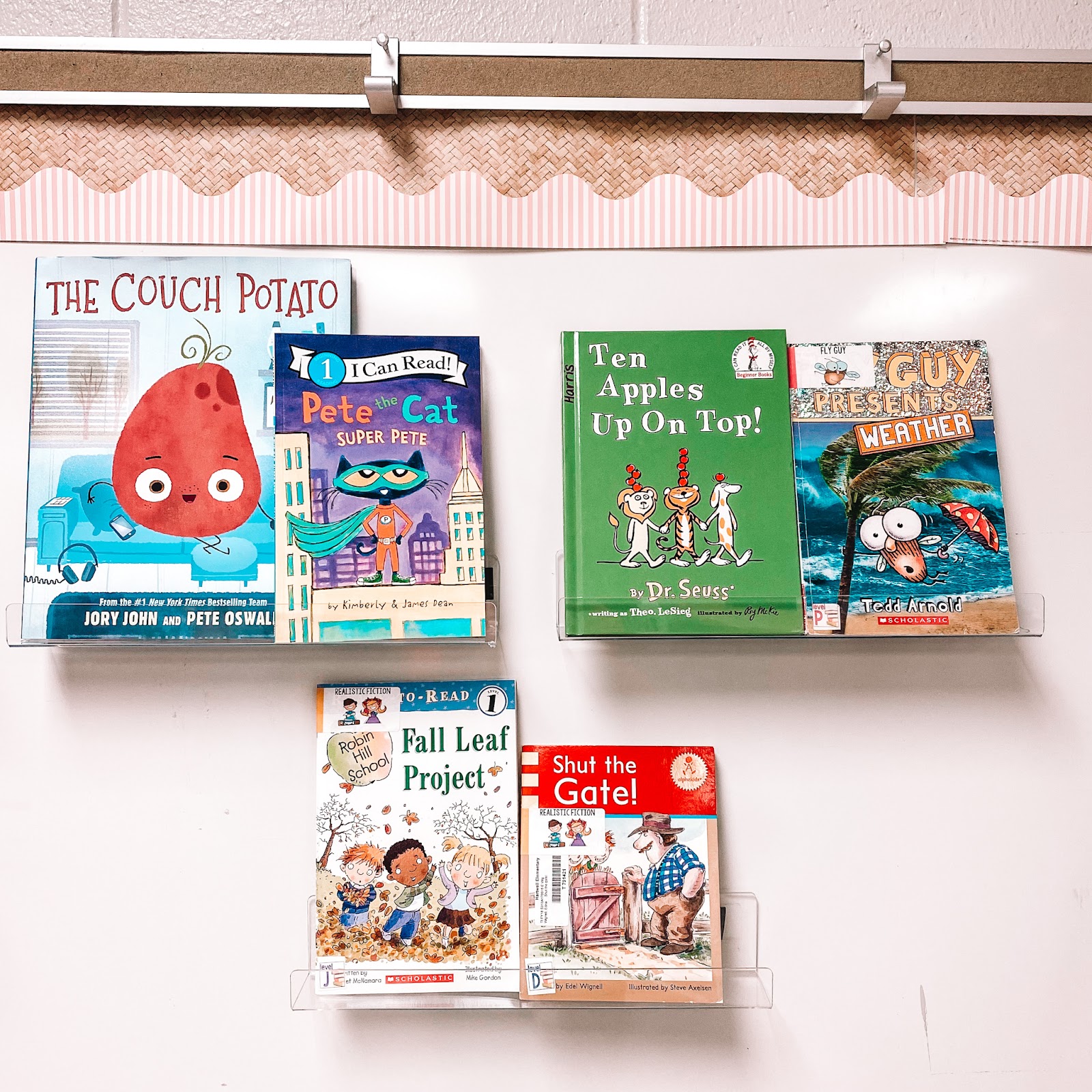 Classroom decor options to hold posters and displays on walls without hot glue.  This post includes alternatives for using hot glue in your classroom to attach labels and wall decorations.