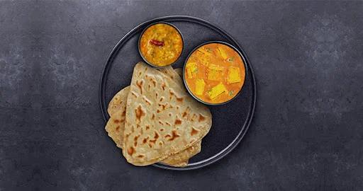 Shahi Paneer - Paratha Thali