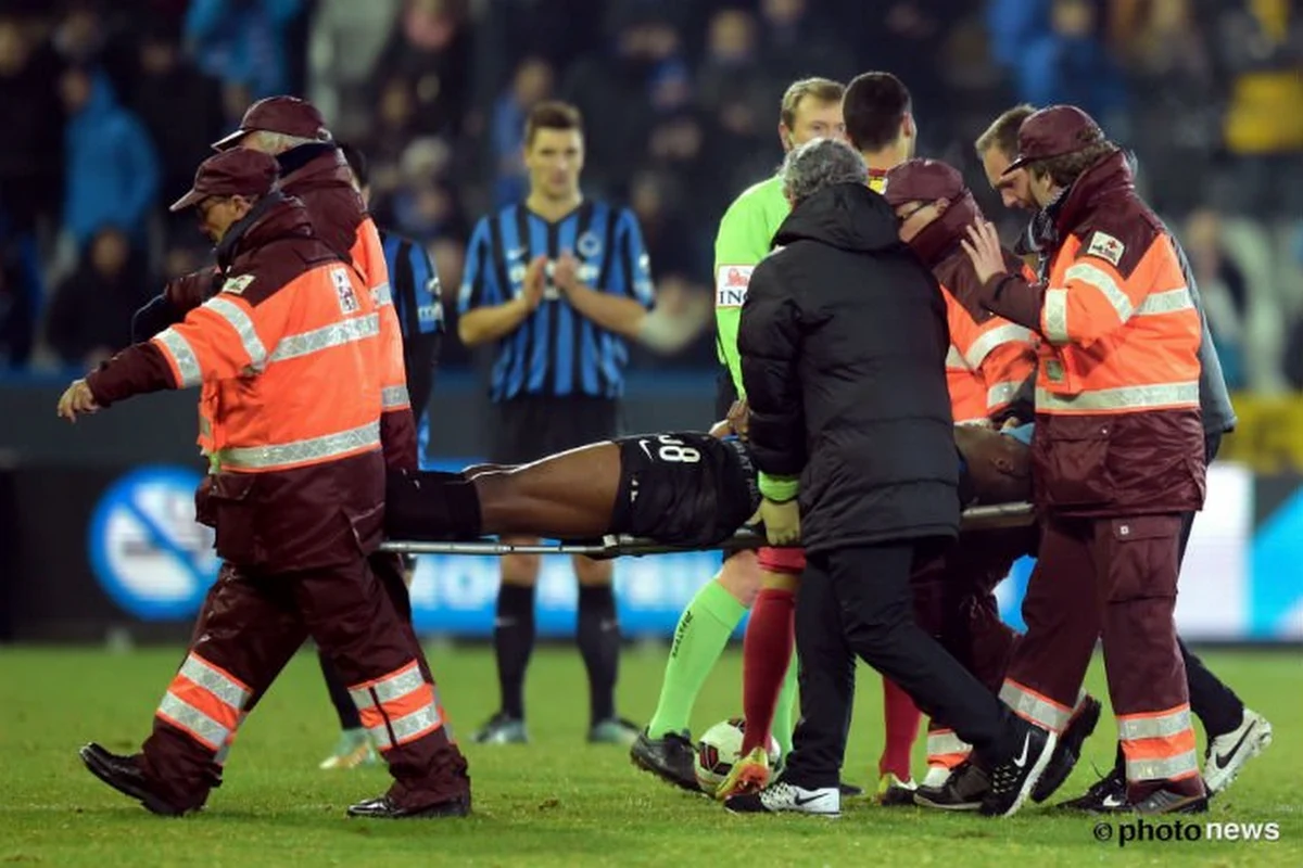 Obbi Oulare emmené à l'hôpital