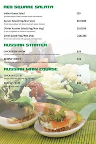 Red Square menu 1