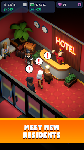 Screenshot Idle Hotel Tycoon Empire