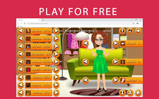 Girls Dressup Game for Chrome