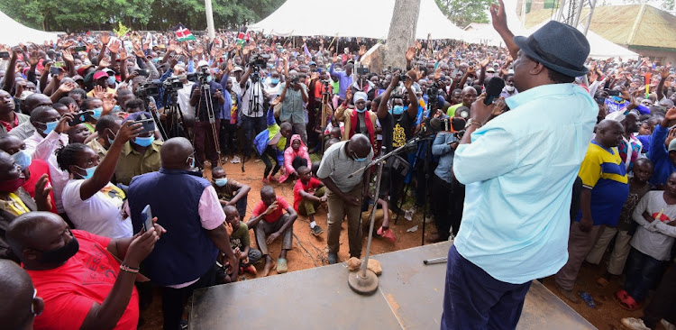 ANC leader Musalia Mudavadi in Mbale