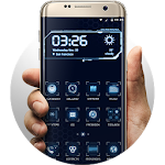 Cover Image of Tải xuống Blue Tech Hola Launcher theme 6.0.2 APK