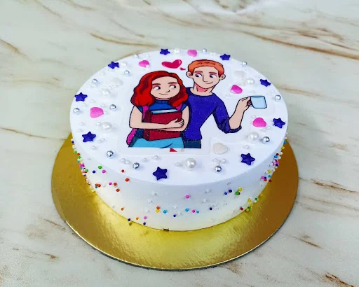 Love Couple Cake