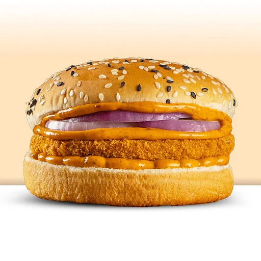 Krunchy Peri Peri Paneer Burger