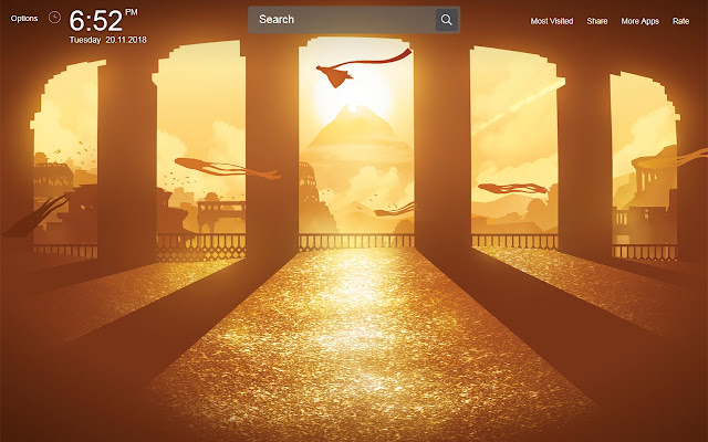 Journey Video Game Wallpapers Theme New Tab