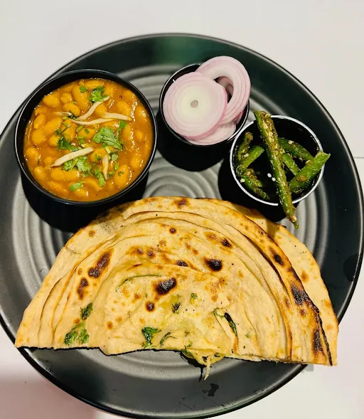 Desi Rajma Paratha Combo