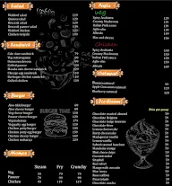 Dark Oven Pizza menu 1