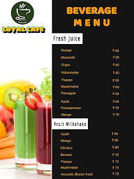 Loyal Cafe menu 1