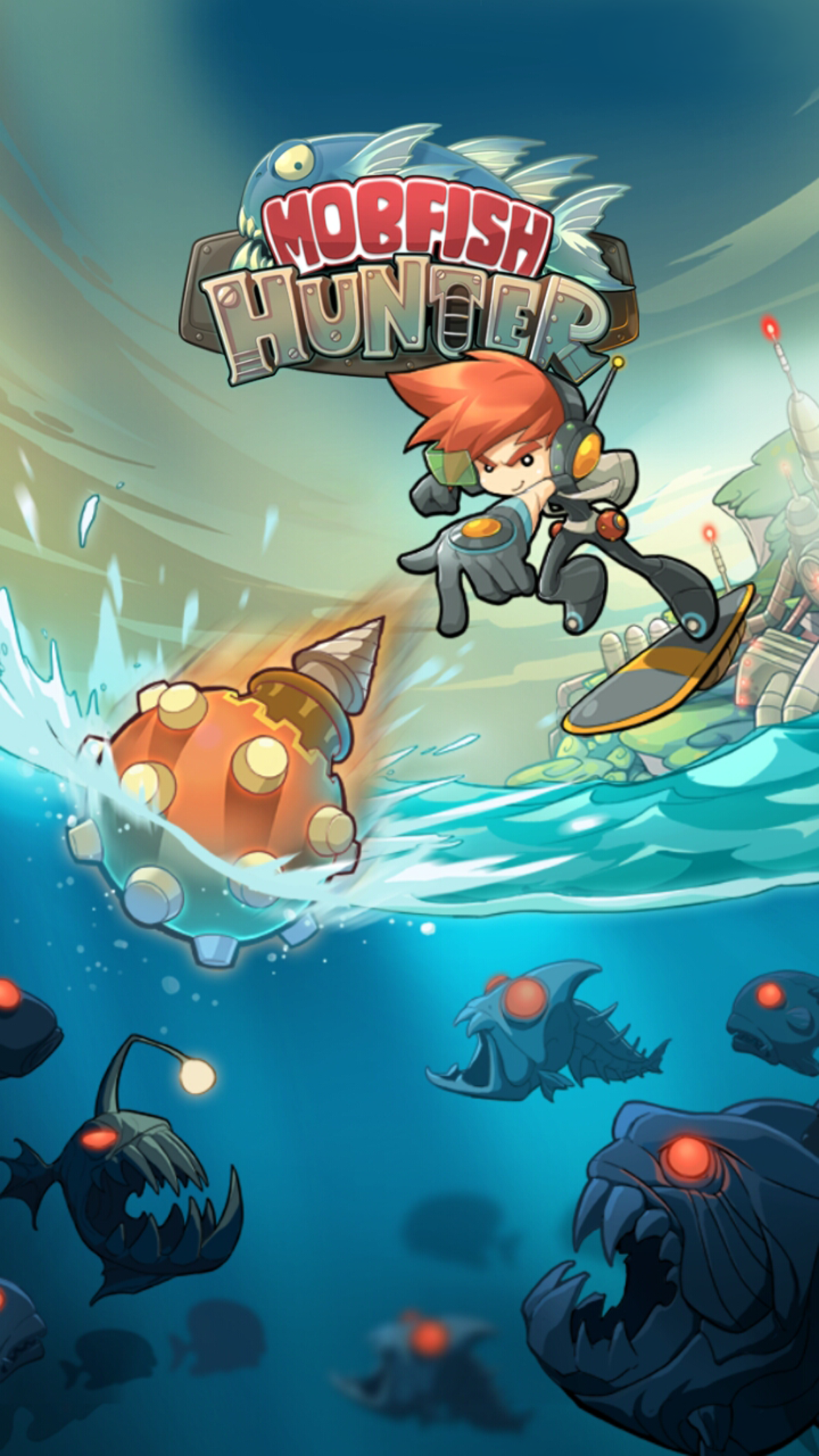 Android application Mobfish Hunter screenshort