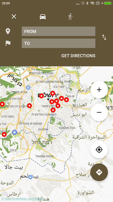 Jerusalem Map offlineのおすすめ画像3