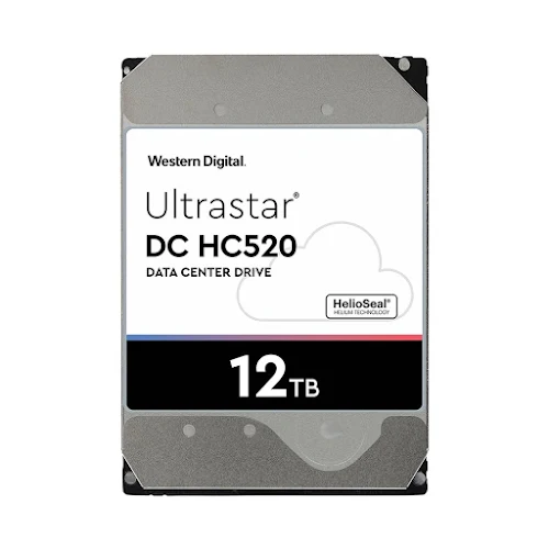 Ổ cứng HDD WD Enterprise Ultrastar DC HC520 12TB 3.5" (HUH721212ALE604)