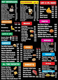 Cafe B1 menu 2