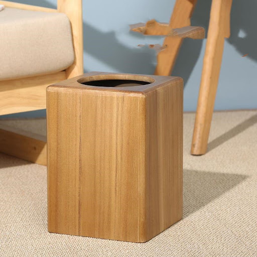 Title 1, Wooden Toilet Room Storage Bucket Stylishly org...
