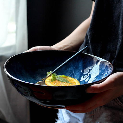 Title 4, Ceramic Noodle Bowl Big Soup Bowl for Ramen, We...