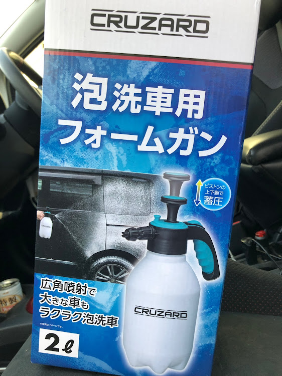ノートの洗車・洗車と買い物で一日おわった・今年もよろしくお願いします・噂のフォームガンに関するカスタム事例の投稿画像6枚目