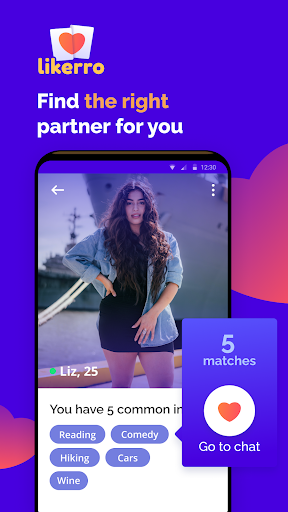 Screenshot Dating and chat - Likerro