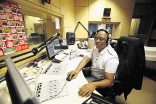 uprooted: Linda 'Mr Magic' Sibiya has been fired from his plum job as Ukhozi FM's breakfast show's presenter PHOTO: Thuli Dlamini