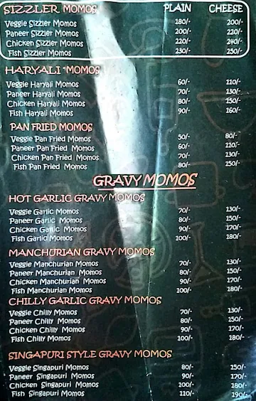 Foody Baba menu 