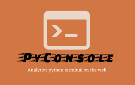 PyConsole small promo image