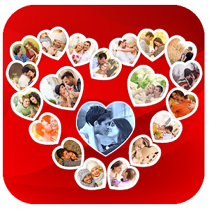 Love Photo Collage  Icon