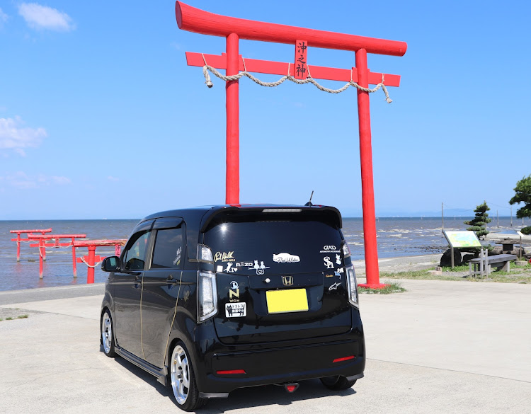 N-WGNの洗車・ランチタイム・車低王・civilization九州メンバー募集・ハーフスポイラー破損に関するカスタム事例の投稿画像7枚目