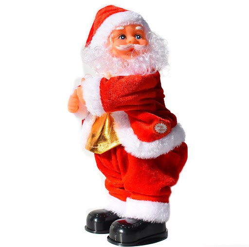 Title 2, Electric Christmas ornament with shaking hip mu...