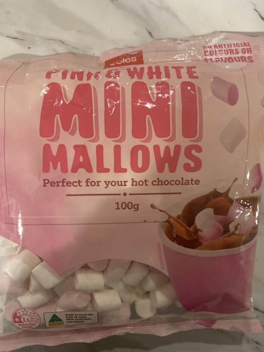 Pink And White Mini Mallows