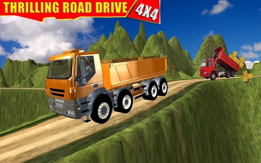 Truck Hill Drive Cargo Game Screen 2