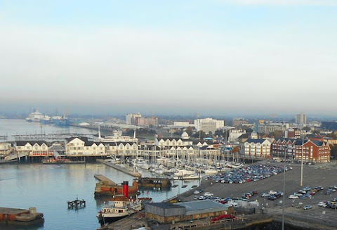 A glimpse of the port of New Orleans from Crystal Serenity.