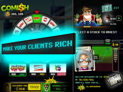 Comish - Stock Market Simulator Trading Game