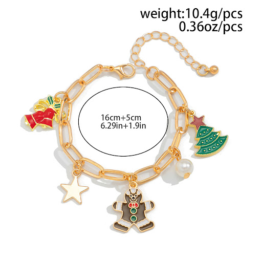 Title 8, Christmas Fashion Bell Tree Necklace Festive Je...