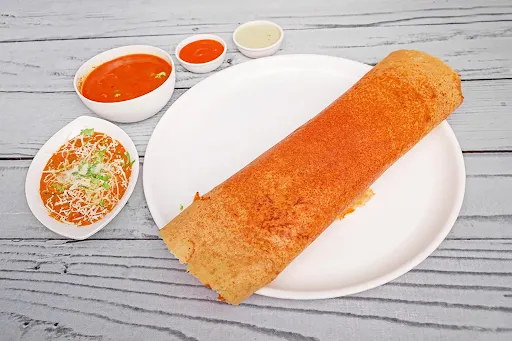 Cheese Pav Bhaji Dosa