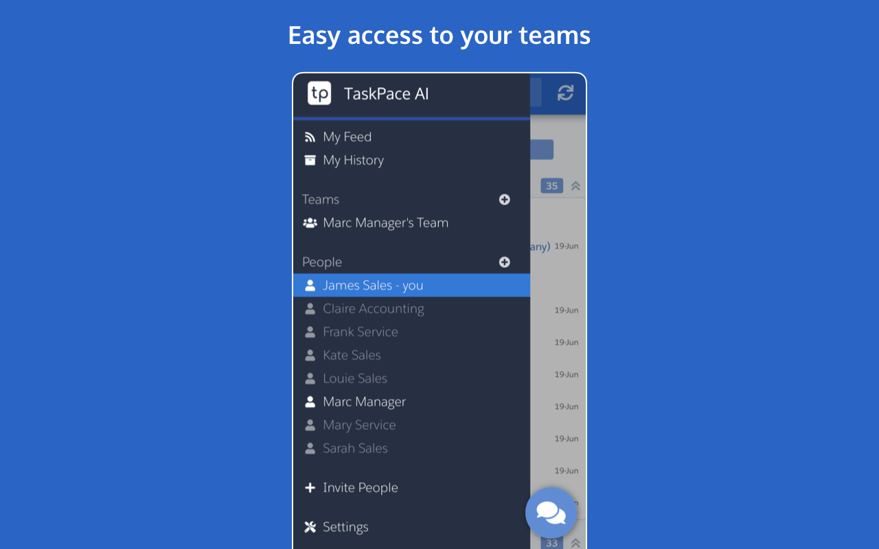 TaskPace AI Sidebar Preview image 3